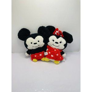 Hallmark Disney Mickey And Minnie Plush Valentines Day Hearts
